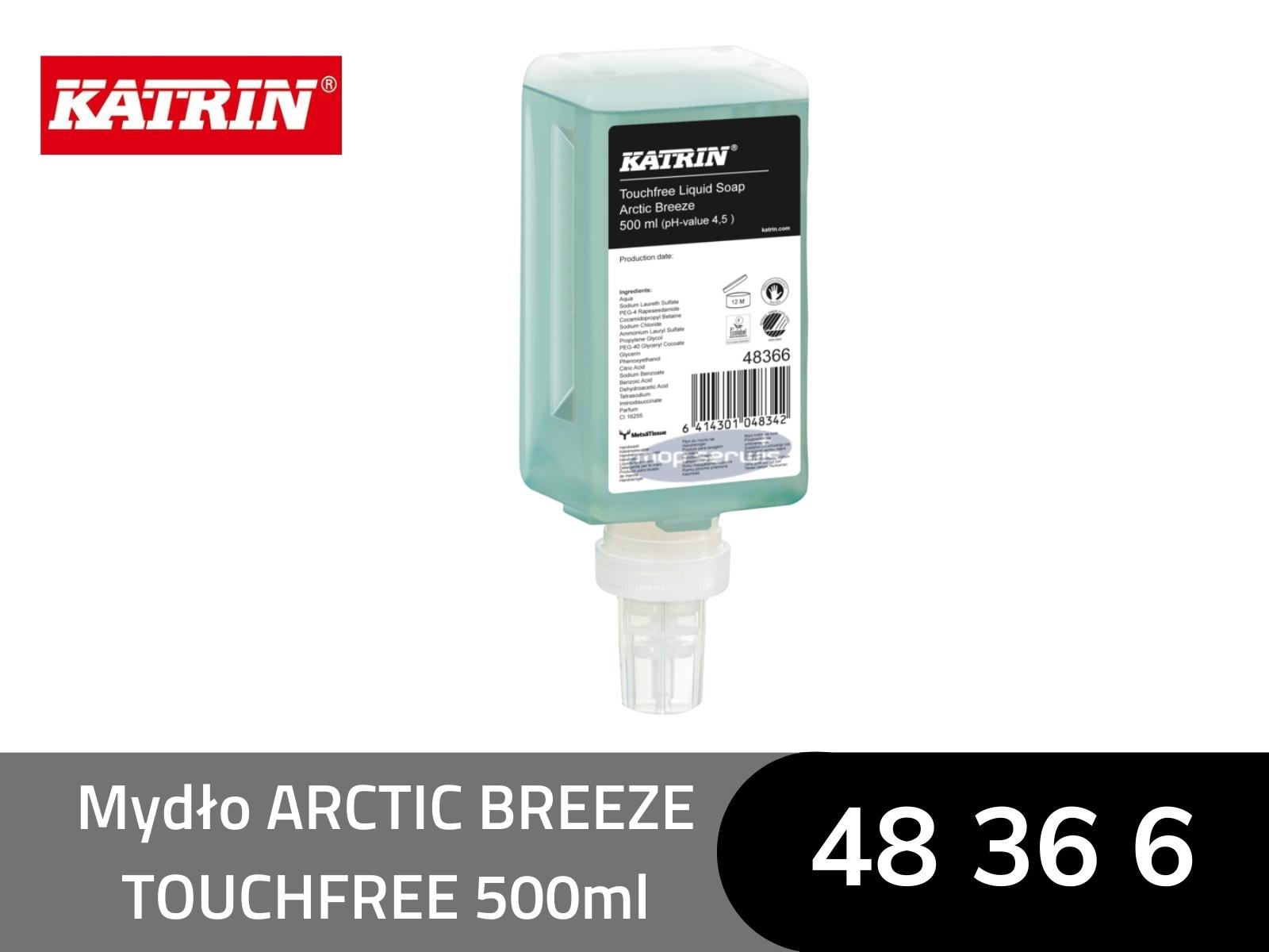 Mydło KATRIN 500ml 48366 ARCTIC BREEZE TOUCHFREE